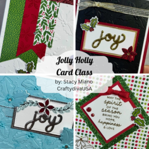 Jolly Holly Card Class