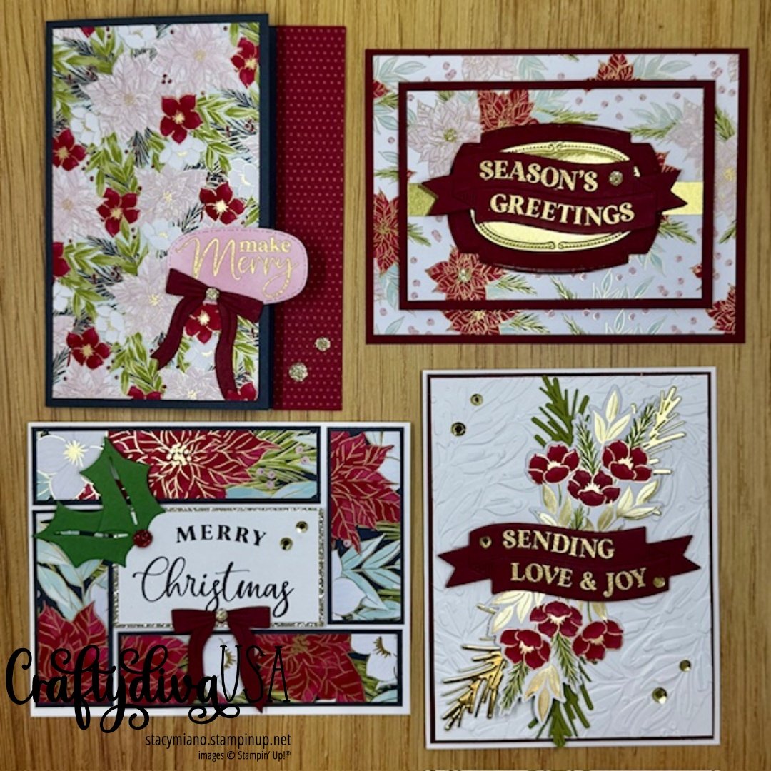 Traditional Christmas Card Class - Precut Kit - Image 7