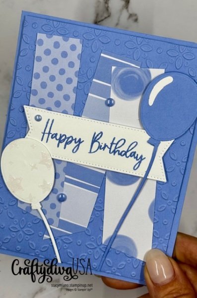 2026 In Color Card Class Tutorial (featuring Balloon Festoon) - Image 5