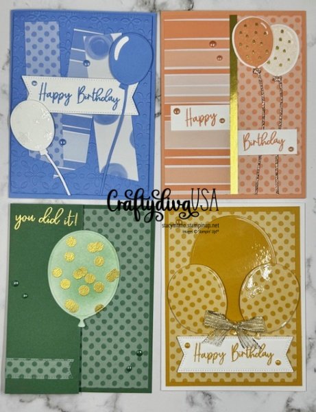2026 In Color Card Class Tutorial (featuring Balloon Festoon) - Image 6