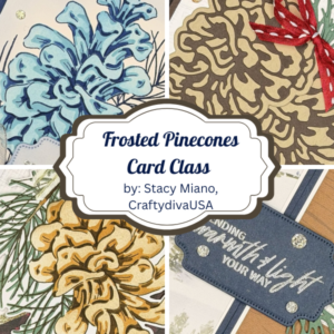 Frosted Pinecones Pre-cut kit
