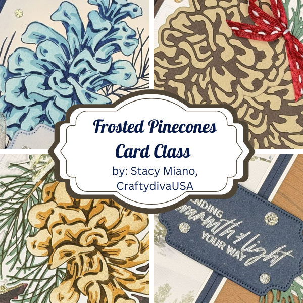 Frosted Pinecones Pre-cut kit